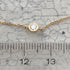 K18YG mini teacup diamond † bracelet